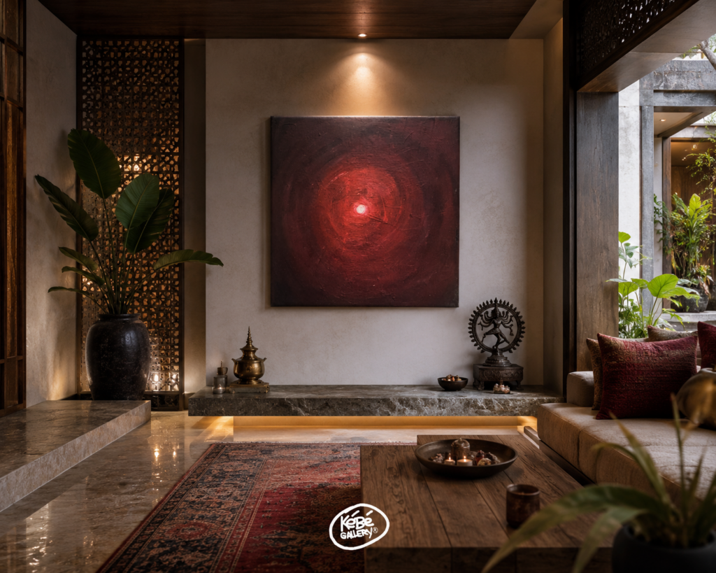 rouge chakra interieur